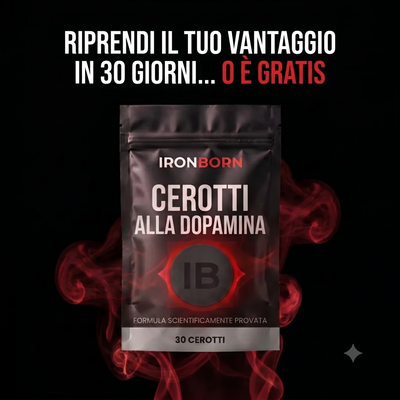 CEROTTO IRONBORN PERFORMANCE: CONCENTRAZIONE, ENERGIA, GRINTA E FIDUCIA