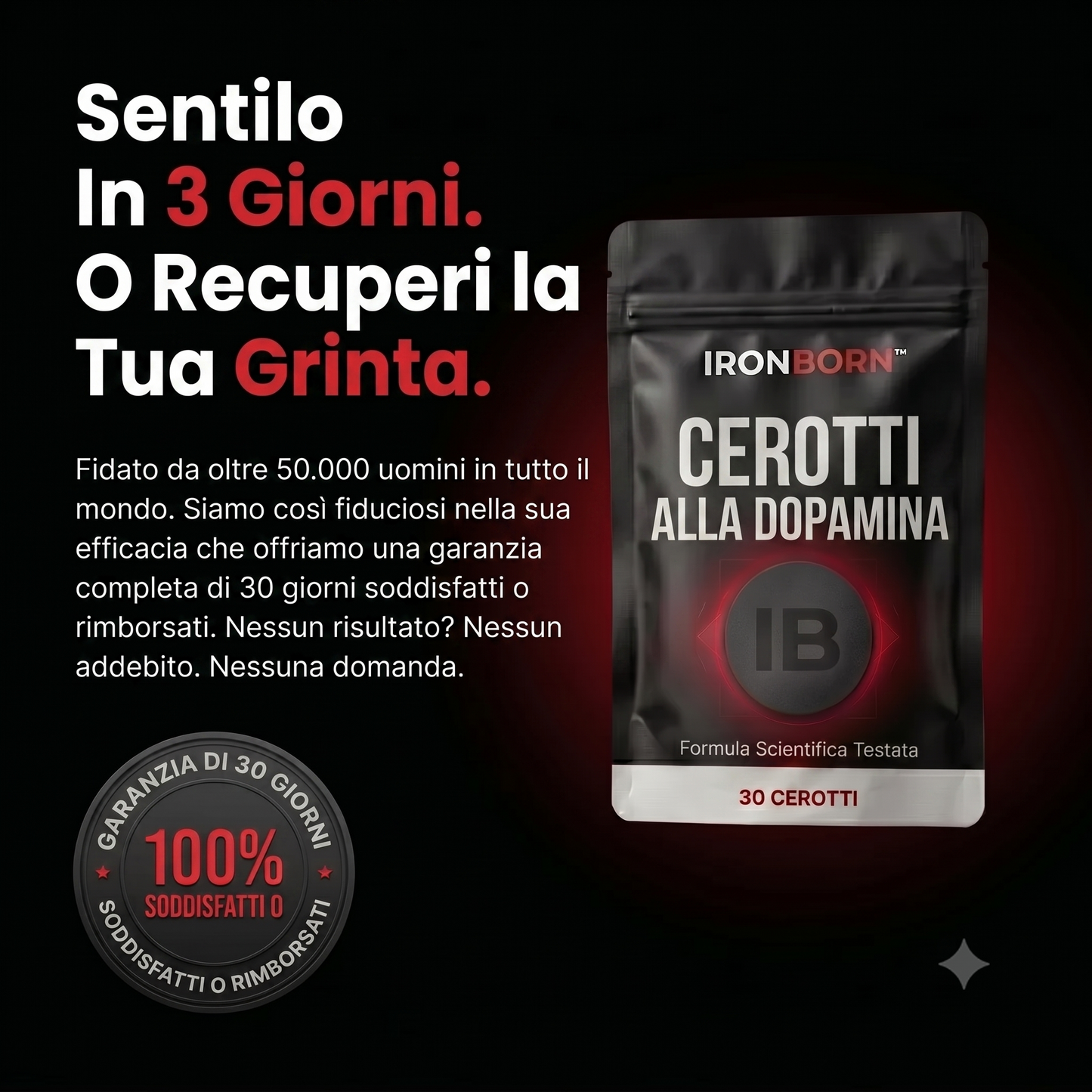 CEROTTO IRONBORN PERFORMANCE: CONCENTRAZIONE, ENERGIA, GRINTA E FIDUCIA
