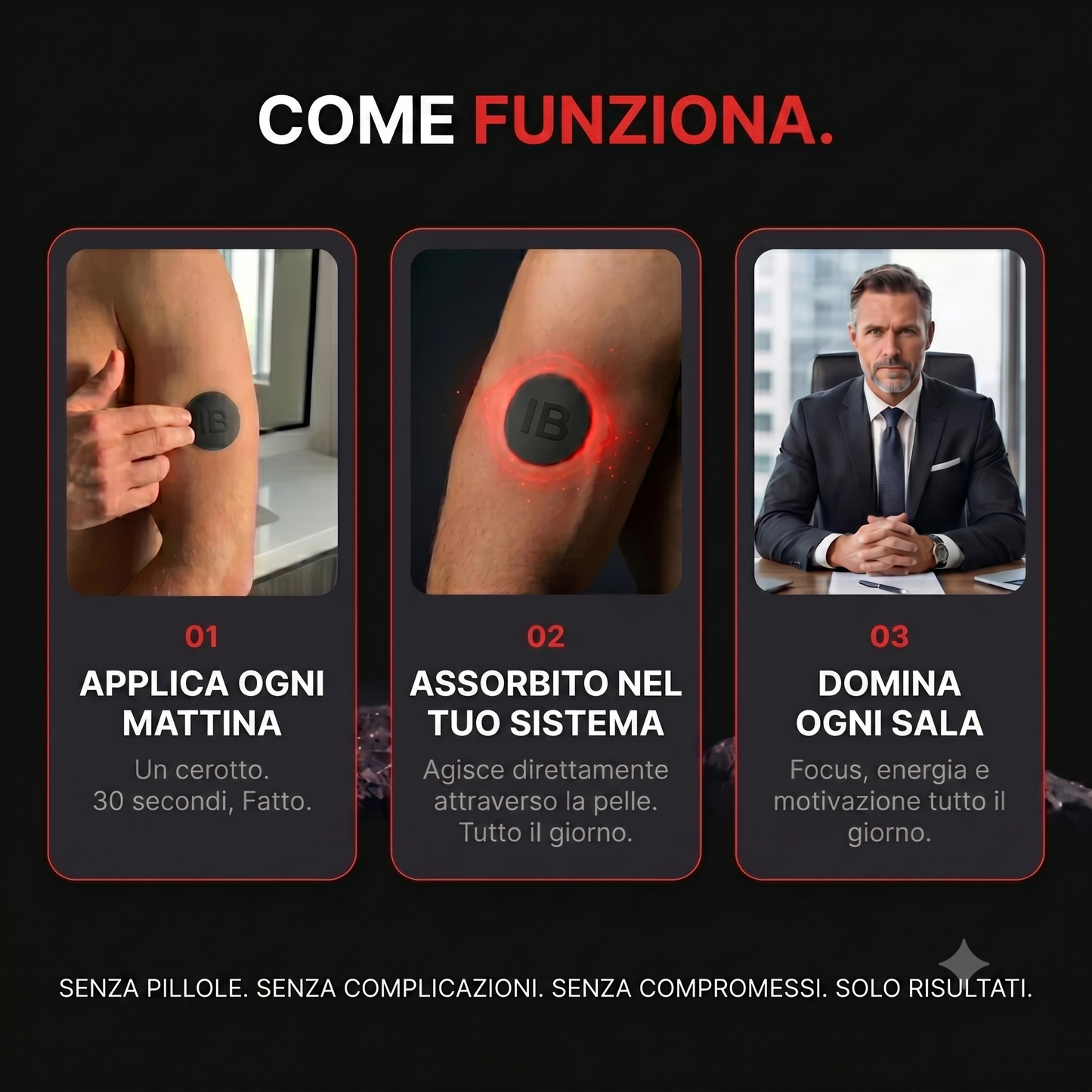 CEROTTO IRONBORN PERFORMANCE: CONCENTRAZIONE, ENERGIA, GRINTA E FIDUCIA