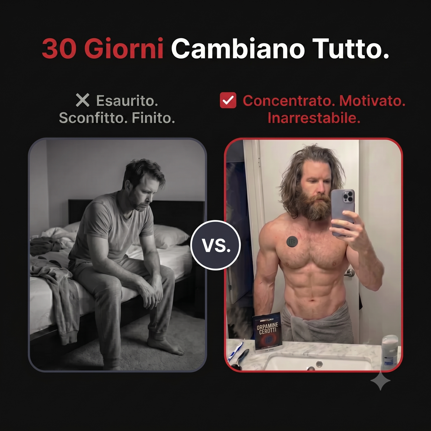 CEROTTO IRONBORN PERFORMANCE: CONCENTRAZIONE, ENERGIA, GRINTA E FIDUCIA