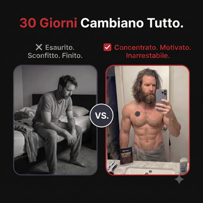 CEROTTO IRONBORN PERFORMANCE: CONCENTRAZIONE, ENERGIA, GRINTA E FIDUCIA
