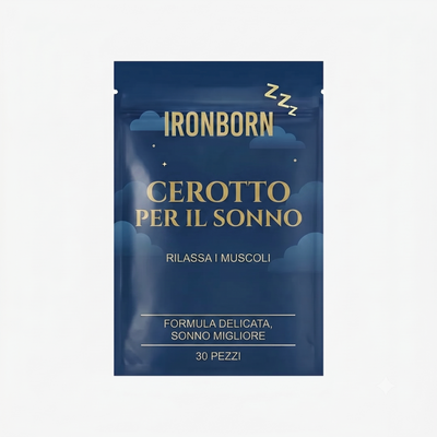 CEROTTO PER IL SONNO: RIPOSO PROFONDO, RECUPERO COMPLETO ED ENERGIA MATTUTINA