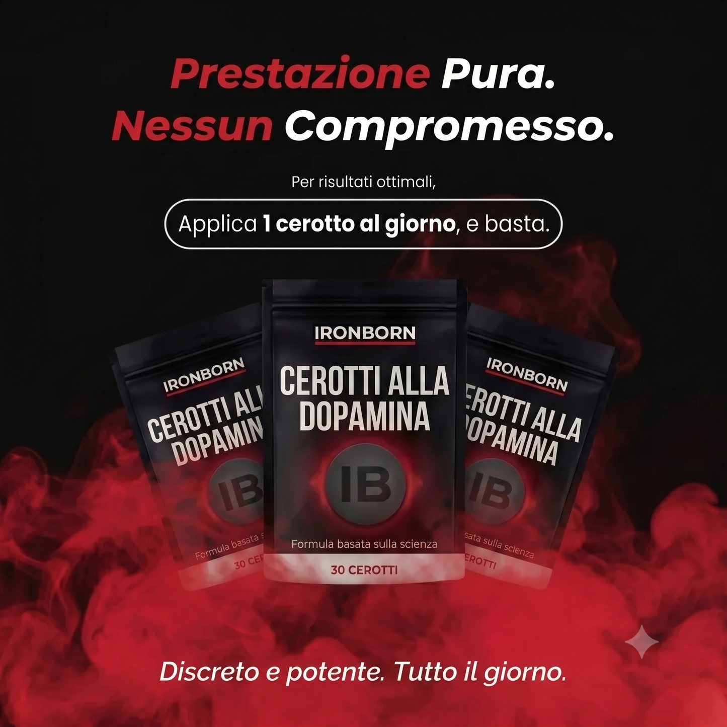 CEROTTO IRONBORN PERFORMANCE: CONCENTRAZIONE, ENERGIA, GRINTA E FIDUCIA